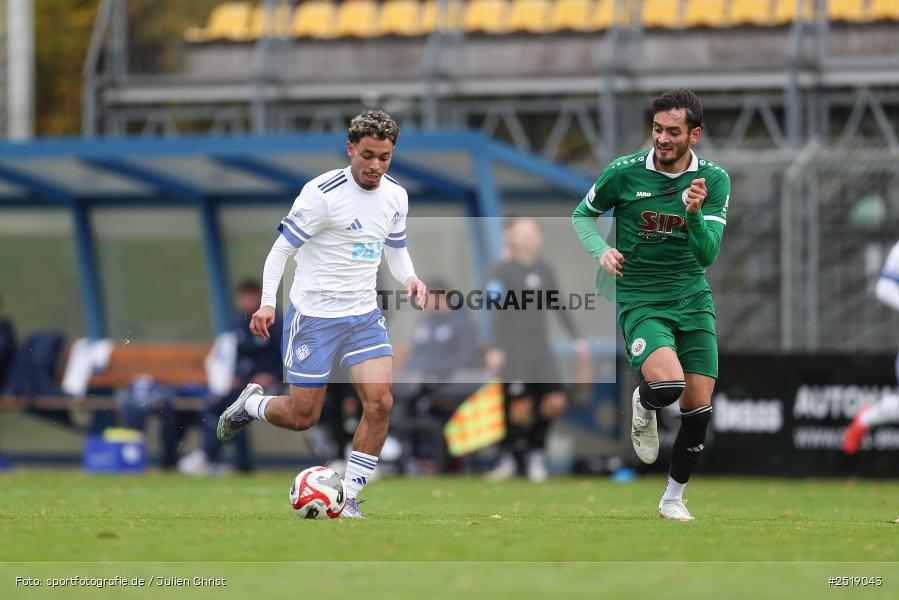 sport, action, VfB Eichstätt, VFB, Stadion am Schönbusch, SVA, SV Viktoria Aschaffenburg, Fussball, BFV, Aschaffenburg, 25.10.2025, 15. Spieltag - Bild-ID: 2519043