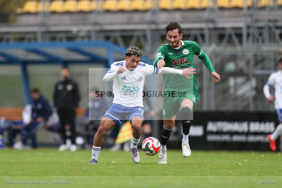 sport, action, VfB Eichstätt, VFB, Stadion am Schönbusch, SVA, SV Viktoria Aschaffenburg, Fussball, BFV, Aschaffenburg, 25.10.2025, 15. Spieltag - Bild-ID: 2519044