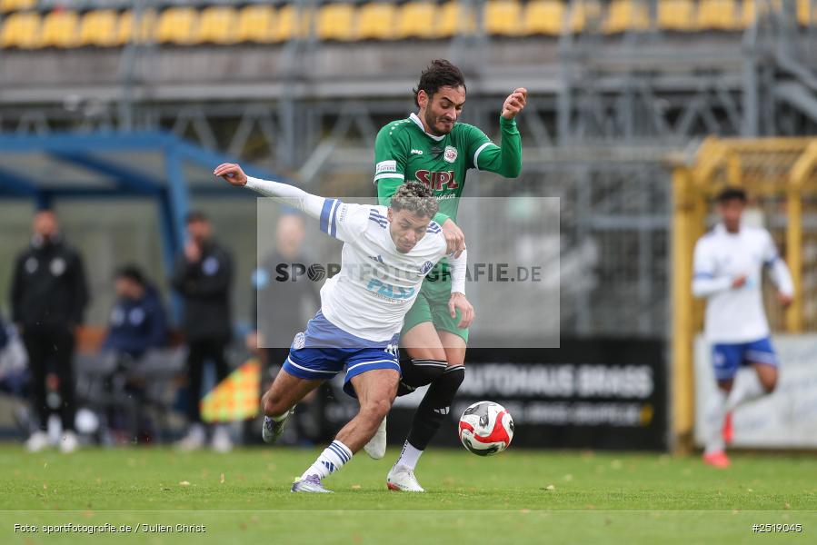 sport, action, VfB Eichstätt, VFB, Stadion am Schönbusch, SVA, SV Viktoria Aschaffenburg, Fussball, BFV, Aschaffenburg, 25.10.2025, 15. Spieltag - Bild-ID: 2519045