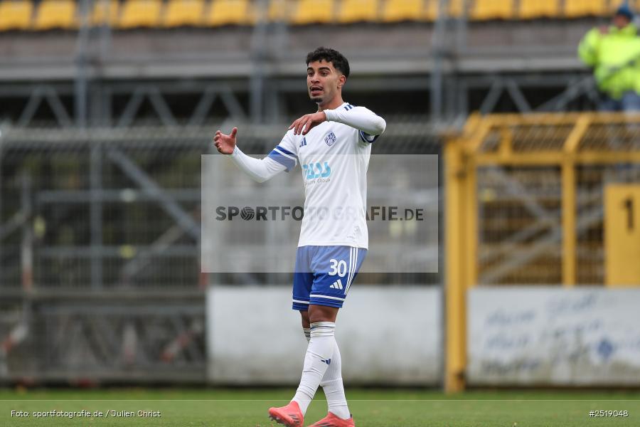 sport, action, VfB Eichstätt, VFB, Stadion am Schönbusch, SVA, SV Viktoria Aschaffenburg, Fussball, BFV, Aschaffenburg, 25.10.2025, 15. Spieltag - Bild-ID: 2519048