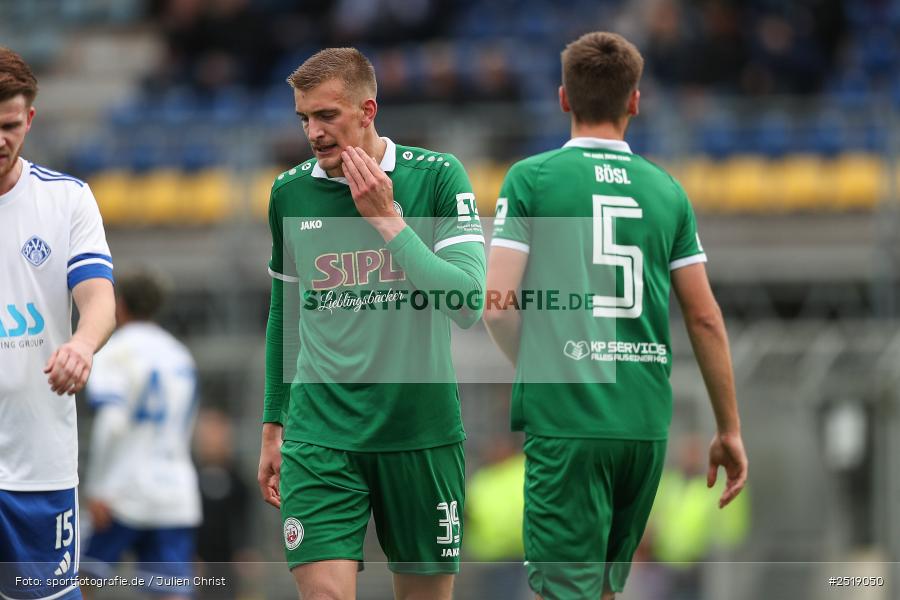 sport, action, VfB Eichstätt, VFB, Stadion am Schönbusch, SVA, SV Viktoria Aschaffenburg, Fussball, BFV, Aschaffenburg, 25.10.2025, 15. Spieltag - Bild-ID: 2519050