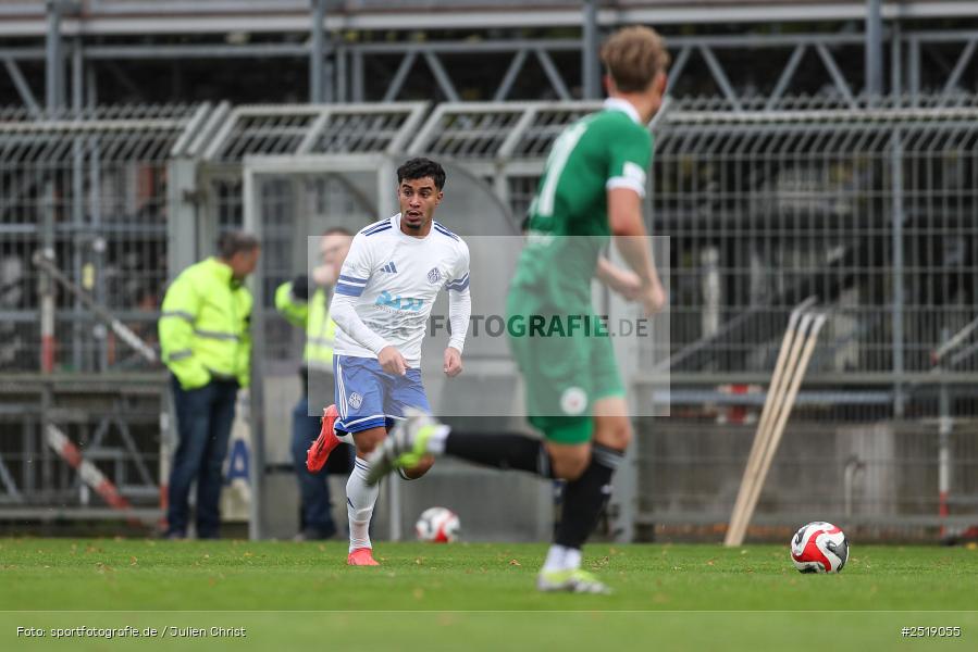 sport, action, VfB Eichstätt, VFB, Stadion am Schönbusch, SVA, SV Viktoria Aschaffenburg, Fussball, BFV, Aschaffenburg, 25.10.2025, 15. Spieltag - Bild-ID: 2519055