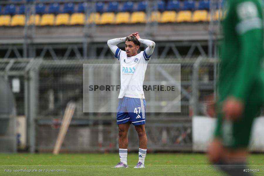 sport, action, VfB Eichstätt, VFB, Stadion am Schönbusch, SVA, SV Viktoria Aschaffenburg, Fussball, BFV, Aschaffenburg, 25.10.2025, 15. Spieltag - Bild-ID: 2519059