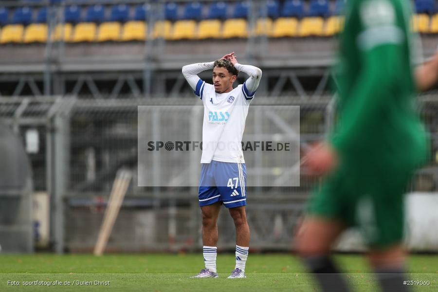 sport, action, VfB Eichstätt, VFB, Stadion am Schönbusch, SVA, SV Viktoria Aschaffenburg, Fussball, BFV, Aschaffenburg, 25.10.2025, 15. Spieltag - Bild-ID: 2519060