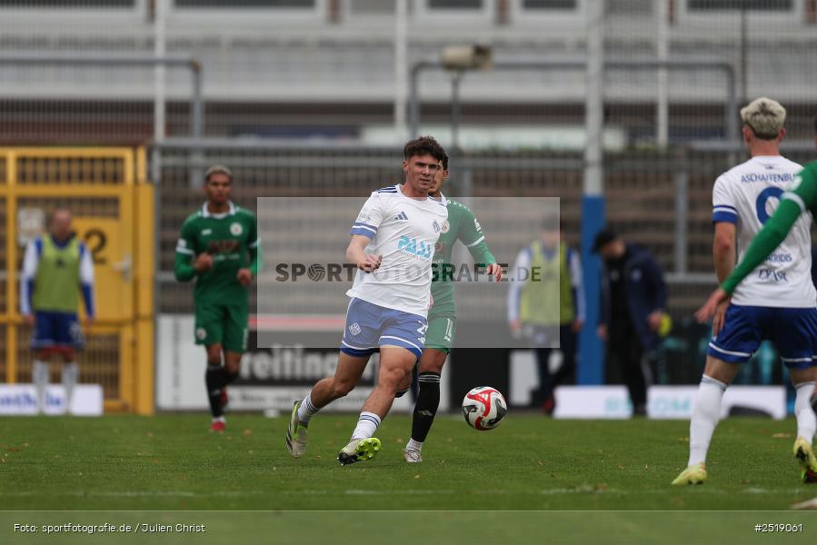 sport, action, VfB Eichstätt, VFB, Stadion am Schönbusch, SVA, SV Viktoria Aschaffenburg, Fussball, BFV, Aschaffenburg, 25.10.2025, 15. Spieltag - Bild-ID: 2519061