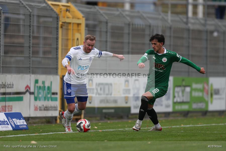 sport, action, VfB Eichstätt, VFB, Stadion am Schönbusch, SVA, SV Viktoria Aschaffenburg, Fussball, BFV, Aschaffenburg, 25.10.2025, 15. Spieltag - Bild-ID: 2519064