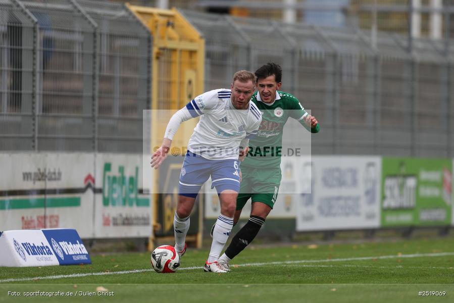 sport, action, VfB Eichstätt, VFB, Stadion am Schönbusch, SVA, SV Viktoria Aschaffenburg, Fussball, BFV, Aschaffenburg, 25.10.2025, 15. Spieltag - Bild-ID: 2519069