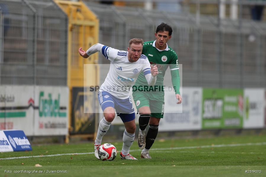 sport, action, VfB Eichstätt, VFB, Stadion am Schönbusch, SVA, SV Viktoria Aschaffenburg, Fussball, BFV, Aschaffenburg, 25.10.2025, 15. Spieltag - Bild-ID: 2519070