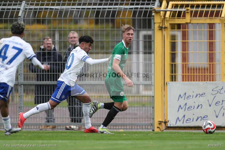 sport, action, VfB Eichstätt, VFB, Stadion am Schönbusch, SVA, SV Viktoria Aschaffenburg, Fussball, BFV, Aschaffenburg, 25.10.2025, 15. Spieltag - Bild-ID: 2519071