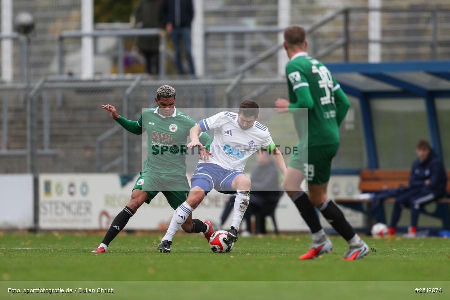 sport, action, VfB Eichstätt, VFB, Stadion am Schönbusch, SVA, SV Viktoria Aschaffenburg, Fussball, BFV, Aschaffenburg, 25.10.2025, 15. Spieltag - Bild-ID: 2519074