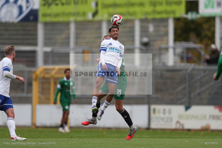 sport, action, VfB Eichstätt, VFB, Stadion am Schönbusch, SVA, SV Viktoria Aschaffenburg, Fussball, BFV, Aschaffenburg, 25.10.2025, 15. Spieltag - Bild-ID: 2519075