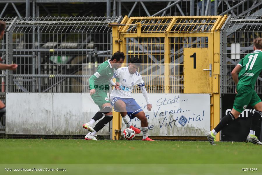 sport, action, VfB Eichstätt, VFB, Stadion am Schönbusch, SVA, SV Viktoria Aschaffenburg, Fussball, BFV, Aschaffenburg, 25.10.2025, 15. Spieltag - Bild-ID: 2519079