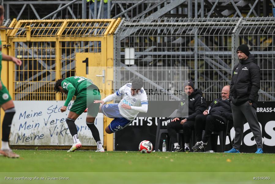 sport, action, VfB Eichstätt, VFB, Stadion am Schönbusch, SVA, SV Viktoria Aschaffenburg, Fussball, BFV, Aschaffenburg, 25.10.2025, 15. Spieltag - Bild-ID: 2519080