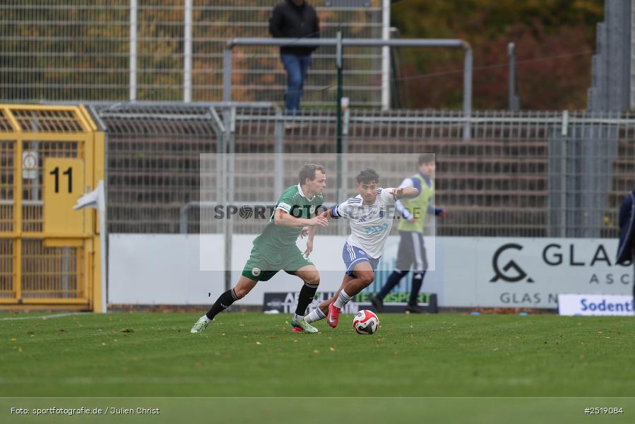 sport, action, VfB Eichstätt, VFB, Stadion am Schönbusch, SVA, SV Viktoria Aschaffenburg, Fussball, BFV, Aschaffenburg, 25.10.2025, 15. Spieltag - Bild-ID: 2519084