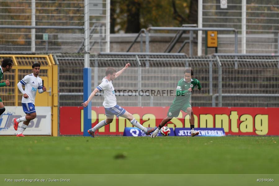 sport, action, VfB Eichstätt, VFB, Stadion am Schönbusch, SVA, SV Viktoria Aschaffenburg, Fussball, BFV, Aschaffenburg, 25.10.2025, 15. Spieltag - Bild-ID: 2519086