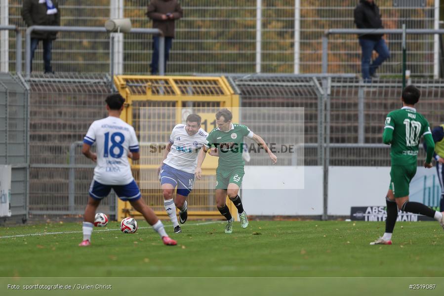 sport, action, VfB Eichstätt, VFB, Stadion am Schönbusch, SVA, SV Viktoria Aschaffenburg, Fussball, BFV, Aschaffenburg, 25.10.2025, 15. Spieltag - Bild-ID: 2519087
