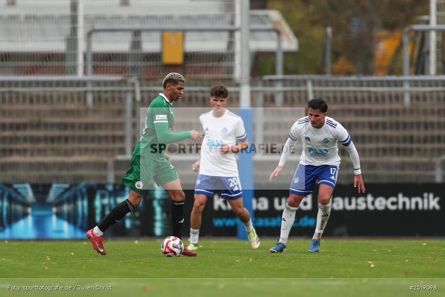 sport, action, VfB Eichstätt, VFB, Stadion am Schönbusch, SVA, SV Viktoria Aschaffenburg, Fussball, BFV, Aschaffenburg, 25.10.2025, 15. Spieltag - Bild-ID: 2519098
