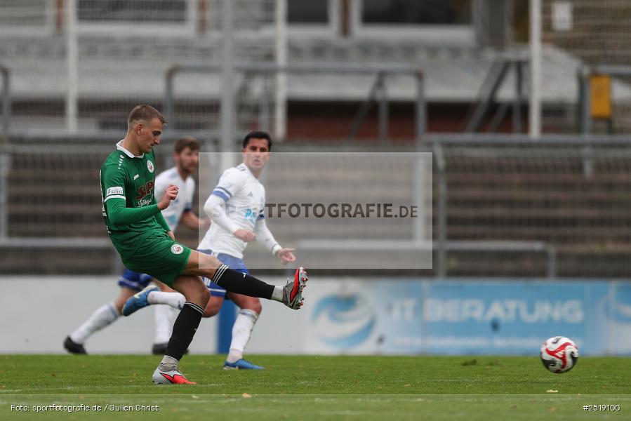 sport, action, VfB Eichstätt, VFB, Stadion am Schönbusch, SVA, SV Viktoria Aschaffenburg, Fussball, BFV, Aschaffenburg, 25.10.2025, 15. Spieltag - Bild-ID: 2519100