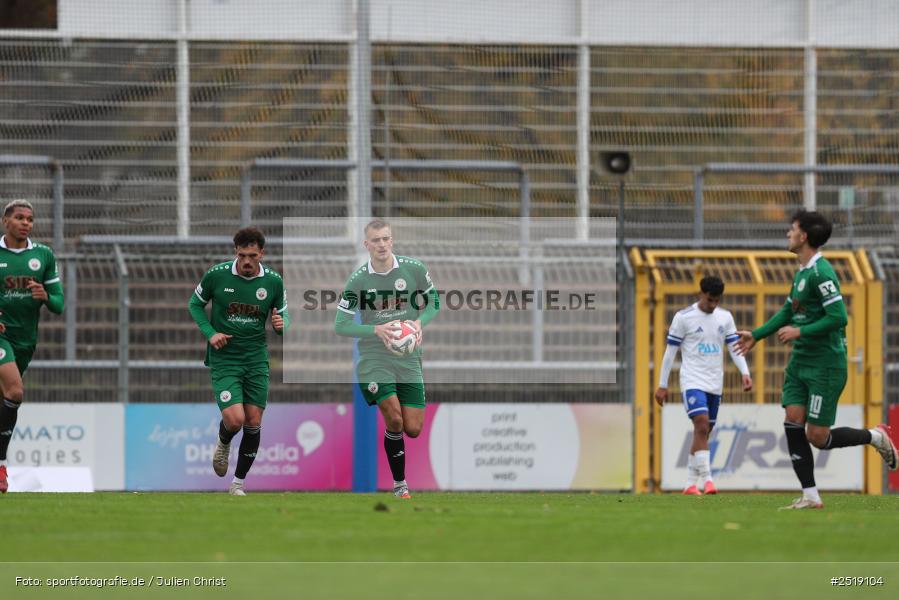 sport, action, VfB Eichstätt, VFB, Stadion am Schönbusch, SVA, SV Viktoria Aschaffenburg, Fussball, BFV, Aschaffenburg, 25.10.2025, 15. Spieltag - Bild-ID: 2519104