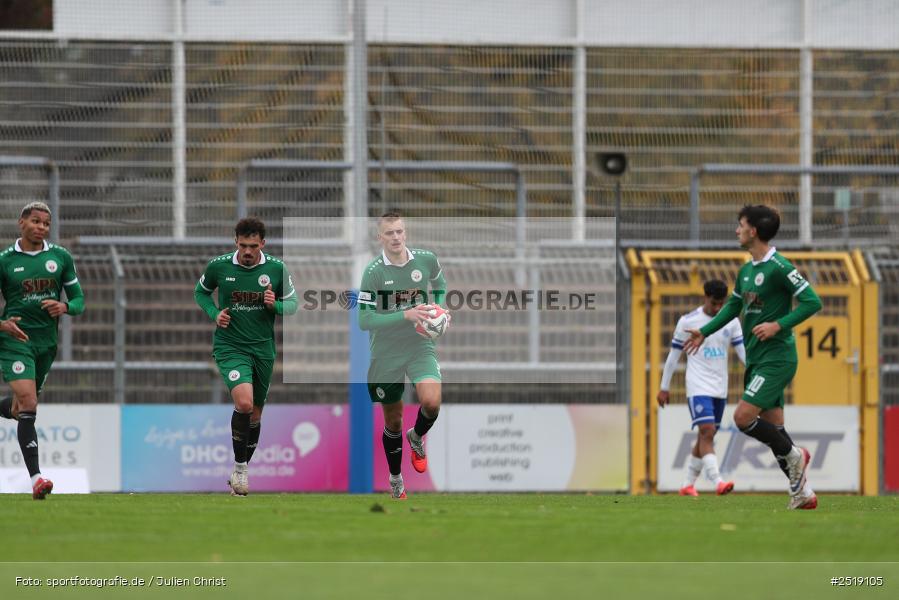 sport, action, VfB Eichstätt, VFB, Stadion am Schönbusch, SVA, SV Viktoria Aschaffenburg, Fussball, BFV, Aschaffenburg, 25.10.2025, 15. Spieltag - Bild-ID: 2519105
