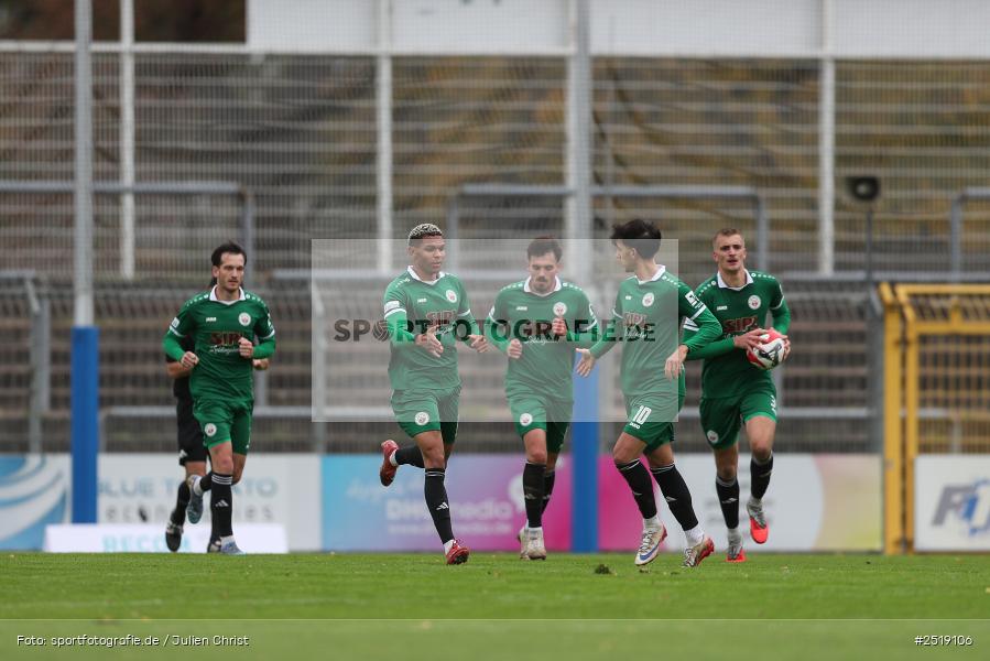 sport, action, VfB Eichstätt, VFB, Stadion am Schönbusch, SVA, SV Viktoria Aschaffenburg, Fussball, BFV, Aschaffenburg, 25.10.2025, 15. Spieltag - Bild-ID: 2519106