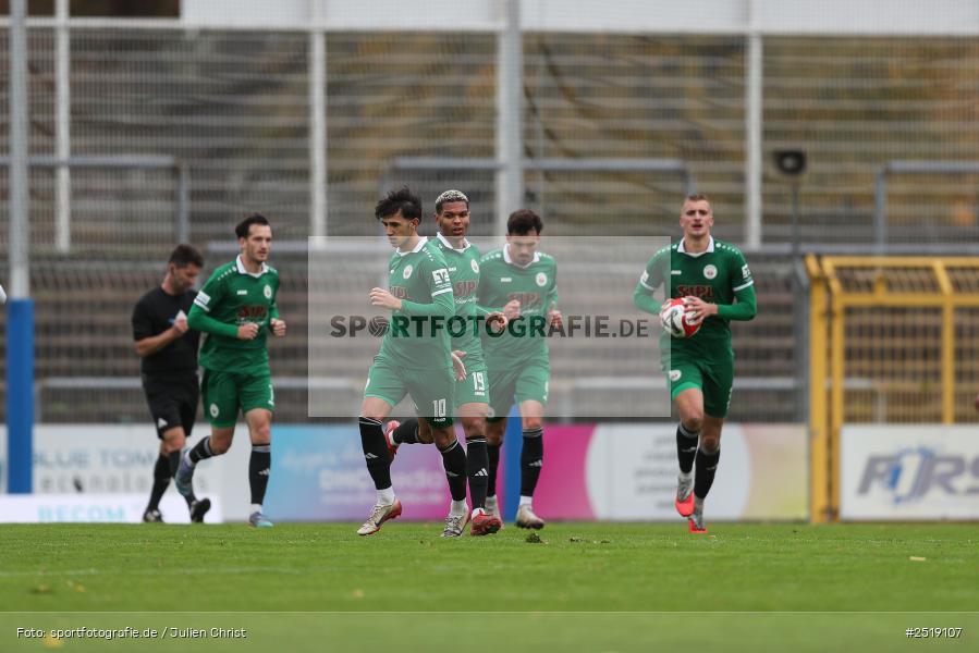 sport, action, VfB Eichstätt, VFB, Stadion am Schönbusch, SVA, SV Viktoria Aschaffenburg, Fussball, BFV, Aschaffenburg, 25.10.2025, 15. Spieltag - Bild-ID: 2519107