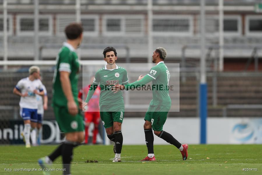 sport, action, VfB Eichstätt, VFB, Stadion am Schönbusch, SVA, SV Viktoria Aschaffenburg, Fussball, BFV, Aschaffenburg, 25.10.2025, 15. Spieltag - Bild-ID: 2519110