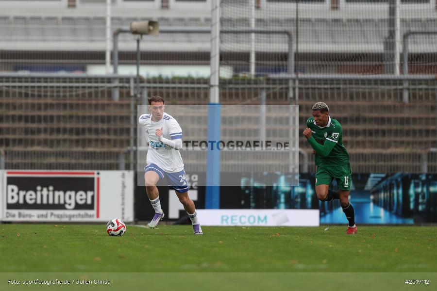 sport, action, VfB Eichstätt, VFB, Stadion am Schönbusch, SVA, SV Viktoria Aschaffenburg, Fussball, BFV, Aschaffenburg, 25.10.2025, 15. Spieltag - Bild-ID: 2519112