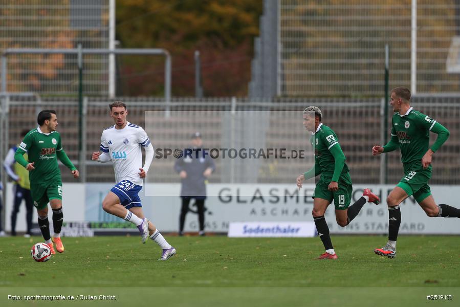 sport, action, VfB Eichstätt, VFB, Stadion am Schönbusch, SVA, SV Viktoria Aschaffenburg, Fussball, BFV, Aschaffenburg, 25.10.2025, 15. Spieltag - Bild-ID: 2519113