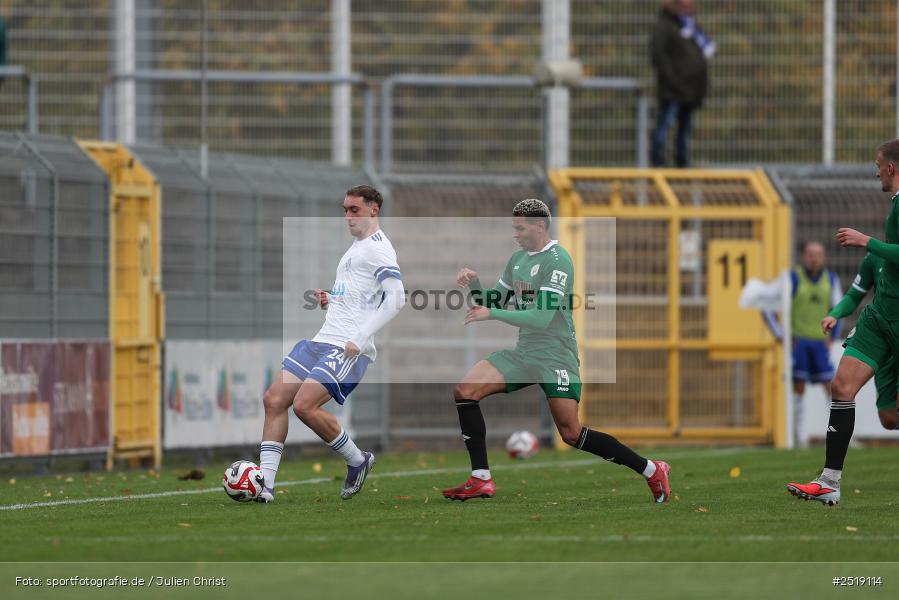 sport, action, VfB Eichstätt, VFB, Stadion am Schönbusch, SVA, SV Viktoria Aschaffenburg, Fussball, BFV, Aschaffenburg, 25.10.2025, 15. Spieltag - Bild-ID: 2519114
