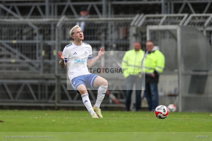 sport, action, VfB Eichstätt, VFB, Stadion am Schönbusch, SVA, SV Viktoria Aschaffenburg, Fussball, BFV, Aschaffenburg, 25.10.2025, 15. Spieltag - Bild-ID: 2519116