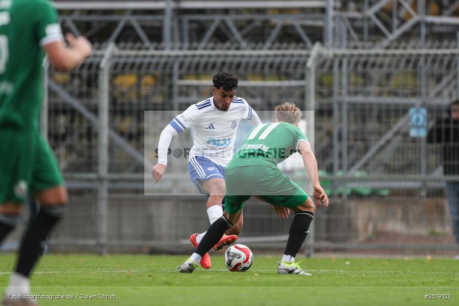 sport, action, VfB Eichstätt, VFB, Stadion am Schönbusch, SVA, SV Viktoria Aschaffenburg, Fussball, BFV, Aschaffenburg, 25.10.2025, 15. Spieltag - Bild-ID: 2519123
