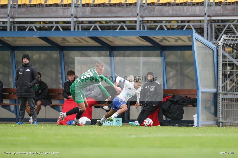 sport, action, VfB Eichstätt, VFB, Stadion am Schönbusch, SVA, SV Viktoria Aschaffenburg, Fussball, BFV, Aschaffenburg, 25.10.2025, 15. Spieltag - Bild-ID: 2519129