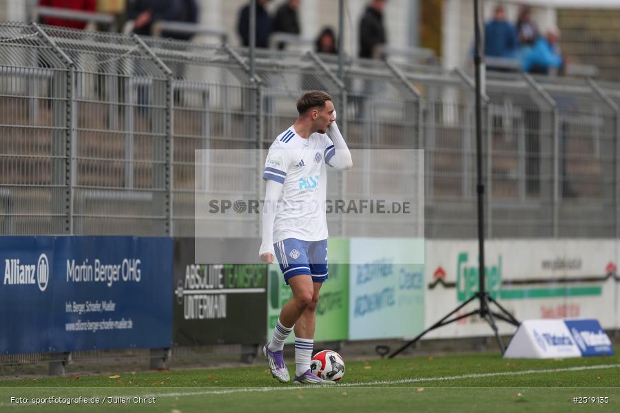 sport, action, VfB Eichstätt, VFB, Stadion am Schönbusch, SVA, SV Viktoria Aschaffenburg, Fussball, BFV, Aschaffenburg, 25.10.2025, 15. Spieltag - Bild-ID: 2519135