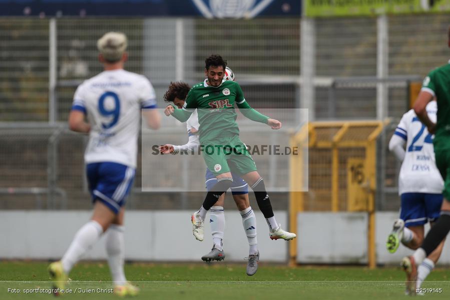 sport, action, VfB Eichstätt, VFB, Stadion am Schönbusch, SVA, SV Viktoria Aschaffenburg, Fussball, BFV, Aschaffenburg, 25.10.2025, 15. Spieltag - Bild-ID: 2519145