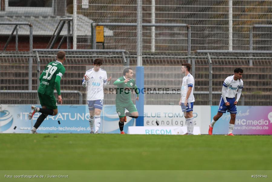 sport, action, VfB Eichstätt, VFB, Stadion am Schönbusch, SVA, SV Viktoria Aschaffenburg, Fussball, BFV, Aschaffenburg, 25.10.2025, 15. Spieltag - Bild-ID: 2519146
