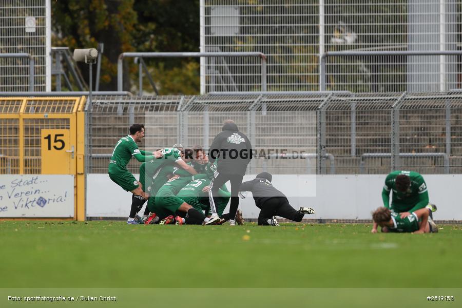 sport, action, VfB Eichstätt, VFB, Stadion am Schönbusch, SVA, SV Viktoria Aschaffenburg, Fussball, BFV, Aschaffenburg, 25.10.2025, 15. Spieltag - Bild-ID: 2519153