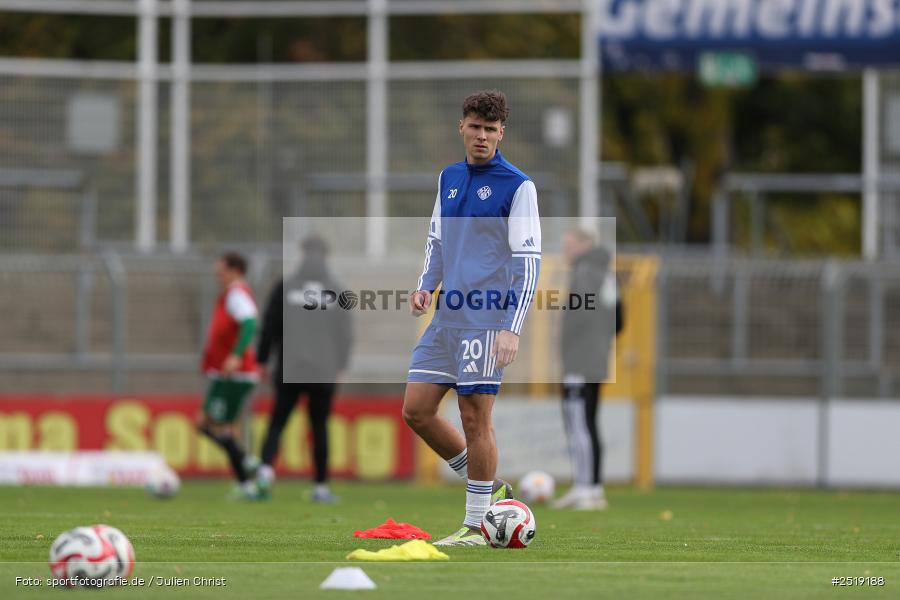 sport, action, VfB Eichstätt, VFB, Stadion am Schönbusch, SVA, SV Viktoria Aschaffenburg, Fussball, BFV, Aschaffenburg, 25.10.2025, 15. Spieltag - Bild-ID: 2519188