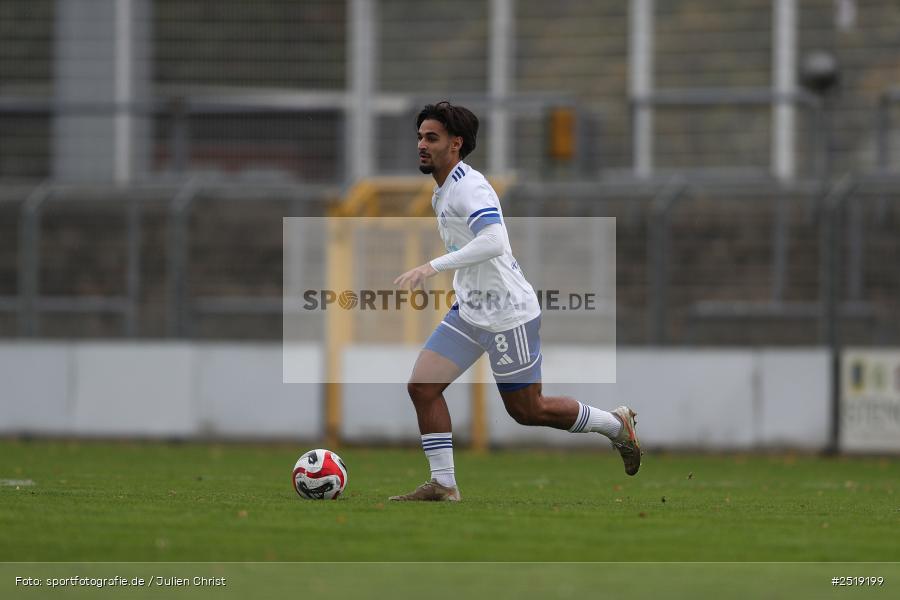 sport, action, VfB Eichstätt, VFB, Stadion am Schönbusch, SVA, SV Viktoria Aschaffenburg, Fussball, BFV, Aschaffenburg, 25.10.2025, 15. Spieltag - Bild-ID: 2519199