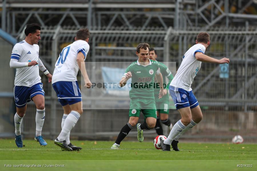 sport, action, VfB Eichstätt, VFB, Stadion am Schönbusch, SVA, SV Viktoria Aschaffenburg, Fussball, BFV, Aschaffenburg, 25.10.2025, 15. Spieltag - Bild-ID: 2519202