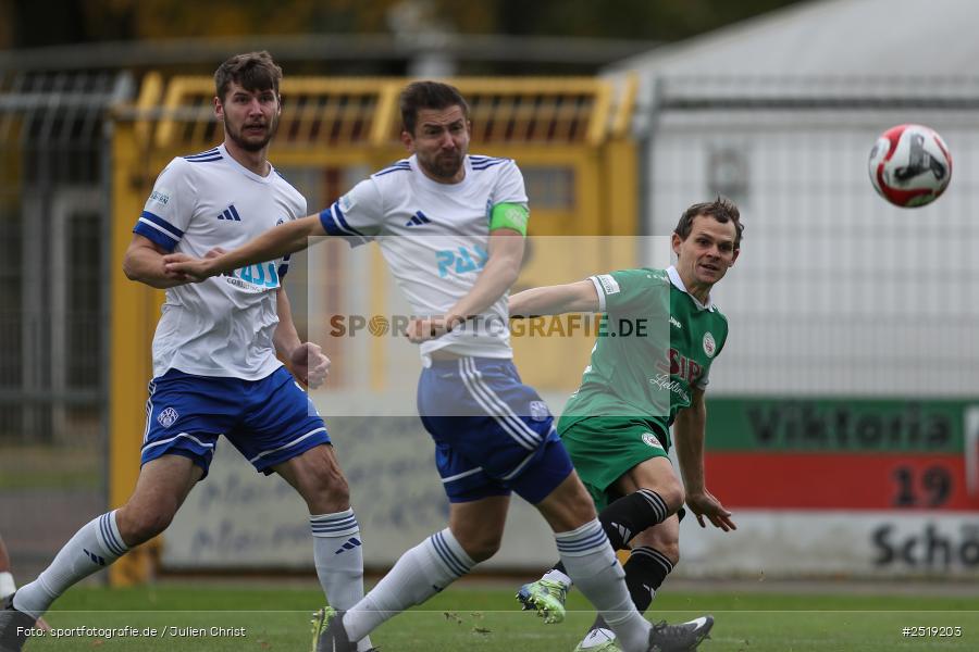 sport, action, VfB Eichstätt, VFB, Stadion am Schönbusch, SVA, SV Viktoria Aschaffenburg, Fussball, BFV, Aschaffenburg, 25.10.2025, 15. Spieltag - Bild-ID: 2519203