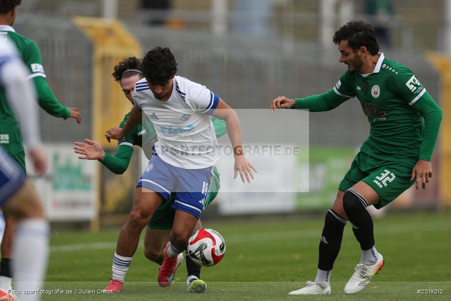sport, action, VfB Eichstätt, VFB, Stadion am Schönbusch, SVA, SV Viktoria Aschaffenburg, Fussball, BFV, Aschaffenburg, 25.10.2025, 15. Spieltag - Bild-ID: 2519212