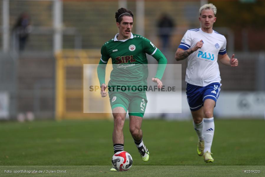 sport, action, VfB Eichstätt, VFB, Stadion am Schönbusch, SVA, SV Viktoria Aschaffenburg, Fussball, BFV, Aschaffenburg, 25.10.2025, 15. Spieltag - Bild-ID: 2519220