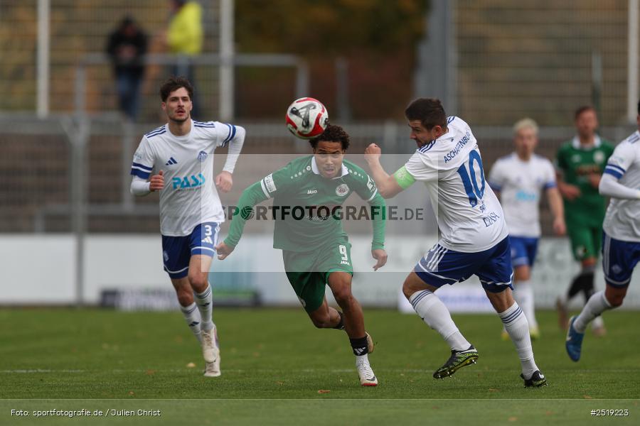 sport, action, VfB Eichstätt, VFB, Stadion am Schönbusch, SVA, SV Viktoria Aschaffenburg, Fussball, BFV, Aschaffenburg, 25.10.2025, 15. Spieltag - Bild-ID: 2519223