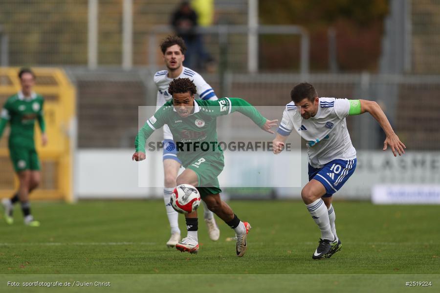 sport, action, VfB Eichstätt, VFB, Stadion am Schönbusch, SVA, SV Viktoria Aschaffenburg, Fussball, BFV, Aschaffenburg, 25.10.2025, 15. Spieltag - Bild-ID: 2519224