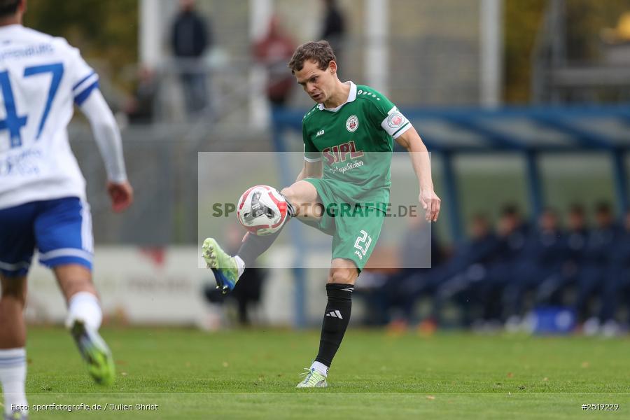 sport, action, VfB Eichstätt, VFB, Stadion am Schönbusch, SVA, SV Viktoria Aschaffenburg, Fussball, BFV, Aschaffenburg, 25.10.2025, 15. Spieltag - Bild-ID: 2519229