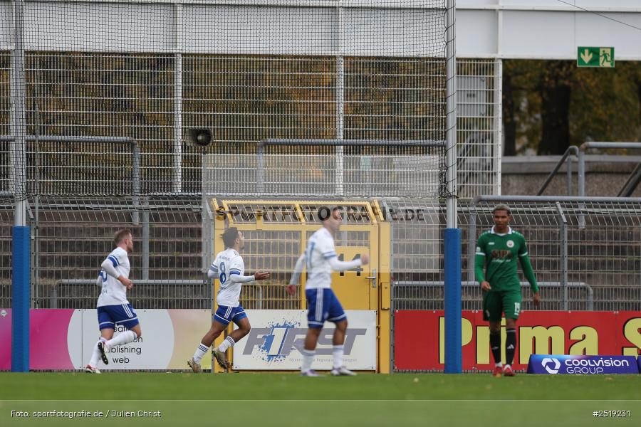 sport, action, VfB Eichstätt, VFB, Stadion am Schönbusch, SVA, SV Viktoria Aschaffenburg, Fussball, BFV, Aschaffenburg, 25.10.2025, 15. Spieltag - Bild-ID: 2519231