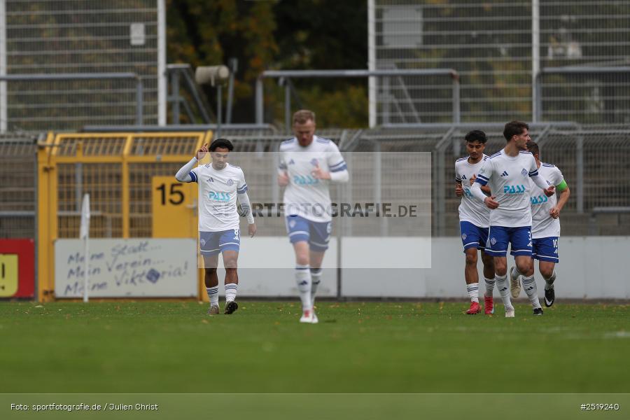 sport, action, VfB Eichstätt, VFB, Stadion am Schönbusch, SVA, SV Viktoria Aschaffenburg, Fussball, BFV, Aschaffenburg, 25.10.2025, 15. Spieltag - Bild-ID: 2519240