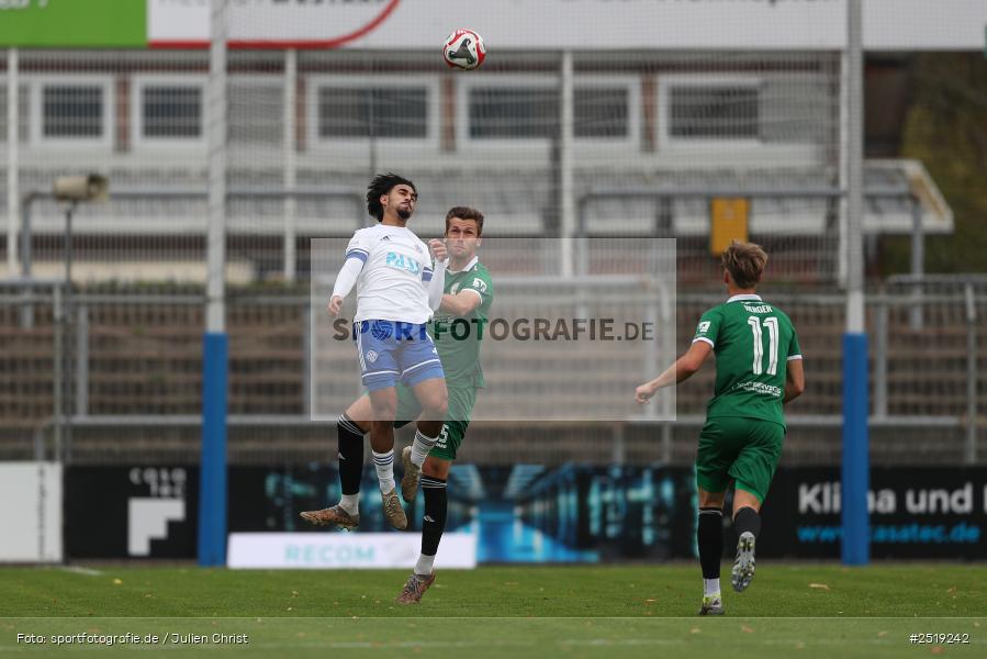 sport, action, VfB Eichstätt, VFB, Stadion am Schönbusch, SVA, SV Viktoria Aschaffenburg, Fussball, BFV, Aschaffenburg, 25.10.2025, 15. Spieltag - Bild-ID: 2519242