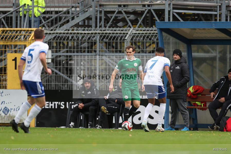 sport, action, VfB Eichstätt, VFB, Stadion am Schönbusch, SVA, SV Viktoria Aschaffenburg, Fussball, BFV, Aschaffenburg, 25.10.2025, 15. Spieltag - Bild-ID: 2519245
